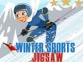 Juego Rompecabezas de deportes de invierno en línea
