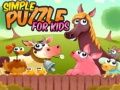 Juego Rompecabezas simple para niños en línea