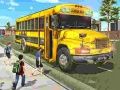 Juego Conducción de Autobús Escolar en la Ciudad en línea