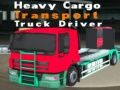 Juego Conductor de camión de transporte de carga pesada en línea