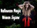 Juego Rompecabezas de Mujeres Mágicas de Halloween en línea