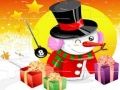 Juego Rompecabezas de personajes vectoriales navideños en línea