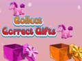 Juego Colecciona regalos correctos en línea