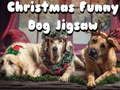 Juego Puzzle Divertido de Perro de Navidad en línea