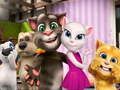 Juego GF Rompecabezas Talking Tom en línea