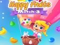 Juego Frutas Felices Match-3 en línea
