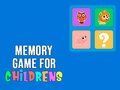 Juego Juego de memoria para niños en línea
