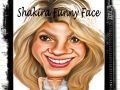 Juego Shakira Cara Divertida en línea