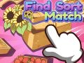 Juego Encontrar Ordenar Coincidencia en línea