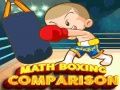 Juego Comparación de Boxeo Matemático en línea