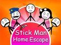 Juego Escape del Stickman en Casa en línea