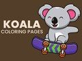 Juego Páginas para colorear Koala en línea