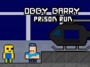 Juego Carrera de Prisión de Obby Barry en línea