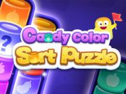Juego Rompecabezas de Clasificación de Caramelos por Color en línea