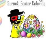 Juego Coloración de Pascua de Sprunki en línea