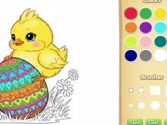 Juego Libro para colorear de Pascua para niños en línea