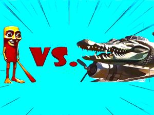 Juego Tung Tung Tung Sahur vs Bombardino Crocodilo en línea