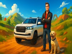Juego Conductor de la carretera Land Cruiser en línea