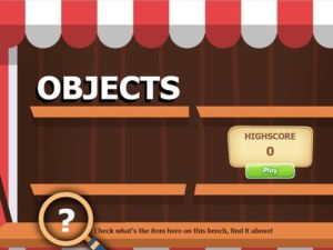 Juego Objetos en línea