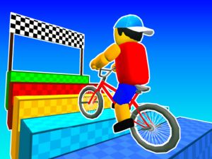 Juego Obby en una bicicleta en línea