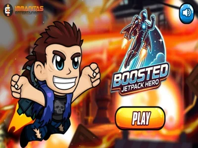 Juego Héroe Jetpack potenciado en línea