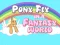 Juego Poni volando en un mundo de fantasía en línea