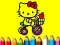 Juego De vuelta a la escuela: Coloreo de dulce gatito en línea