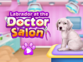 Juego Labrador en la clínica del veterinario en línea