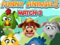 Juego Animales Divertidos Match 3 en línea