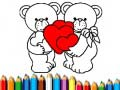 Juego Coloración Feliz Día de San Valentín en línea