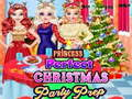 Juego Princesa Preparación Perfecta para la Fiesta de Navidad en línea