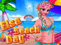 Juego Día de playa de Elsa en línea