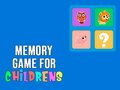 Juego Juego de memoria para niños en línea