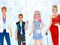 Juego Vestir a la Familia Superstar en línea
