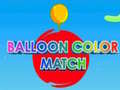 Juego Juego de Coincidencia de Colores de Globos en línea