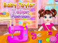 Juego Bebé Taylor: Moda de Sastre en línea