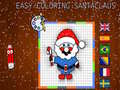 Juego Fácil Colorear a Santa Claus en línea