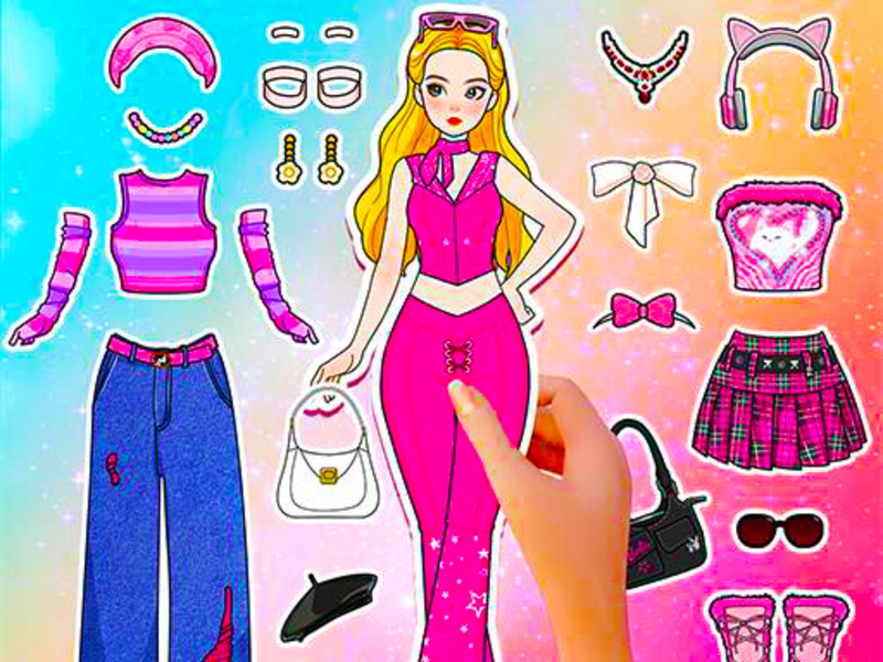 Juego Diario de muñecas de papel: vestida de bricolaje en línea