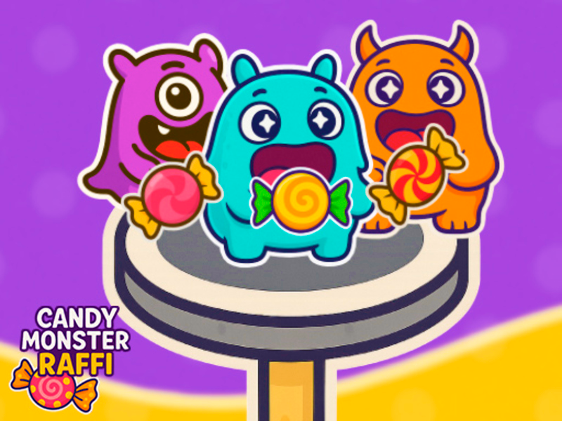 Juego Candy Monster Raffi en línea