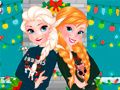 Juego Hermanas Suéter Navideño Feo en línea