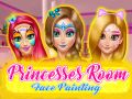 Juego Pintura de cara en la habitación de las princesas en línea