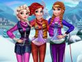 Juego Las princesas visitan Arendelle en línea