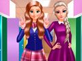 Juego Hermanas de vuelta a la escuela en línea