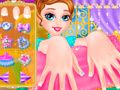 Juego Diseño de Uñas de la Princesa de Hielo en línea