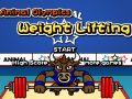 Juego Olimpiadas Animales: Levantamiento de Pesas en línea