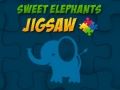 Juego Puzzle de Elefantes Dulces en línea