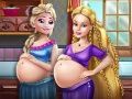 Juego Princesas Felices Mejores Amigas Embarazadas en línea