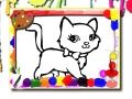 Juego Colorear Gatos Dulces en línea