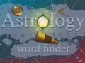 Juego Buscador de Palabras de Astrología en línea