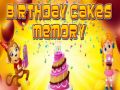 Juego Memoria de Pasteles de Cumpleaños en línea